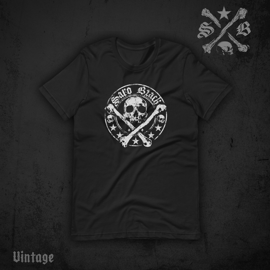 Crypt Tee - Classic White - Rock Graphic T Shirt