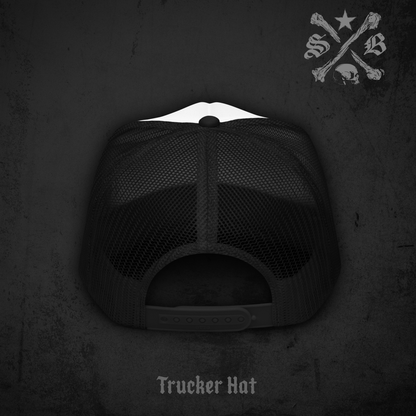 Live Like A Rebel Trucker Hat