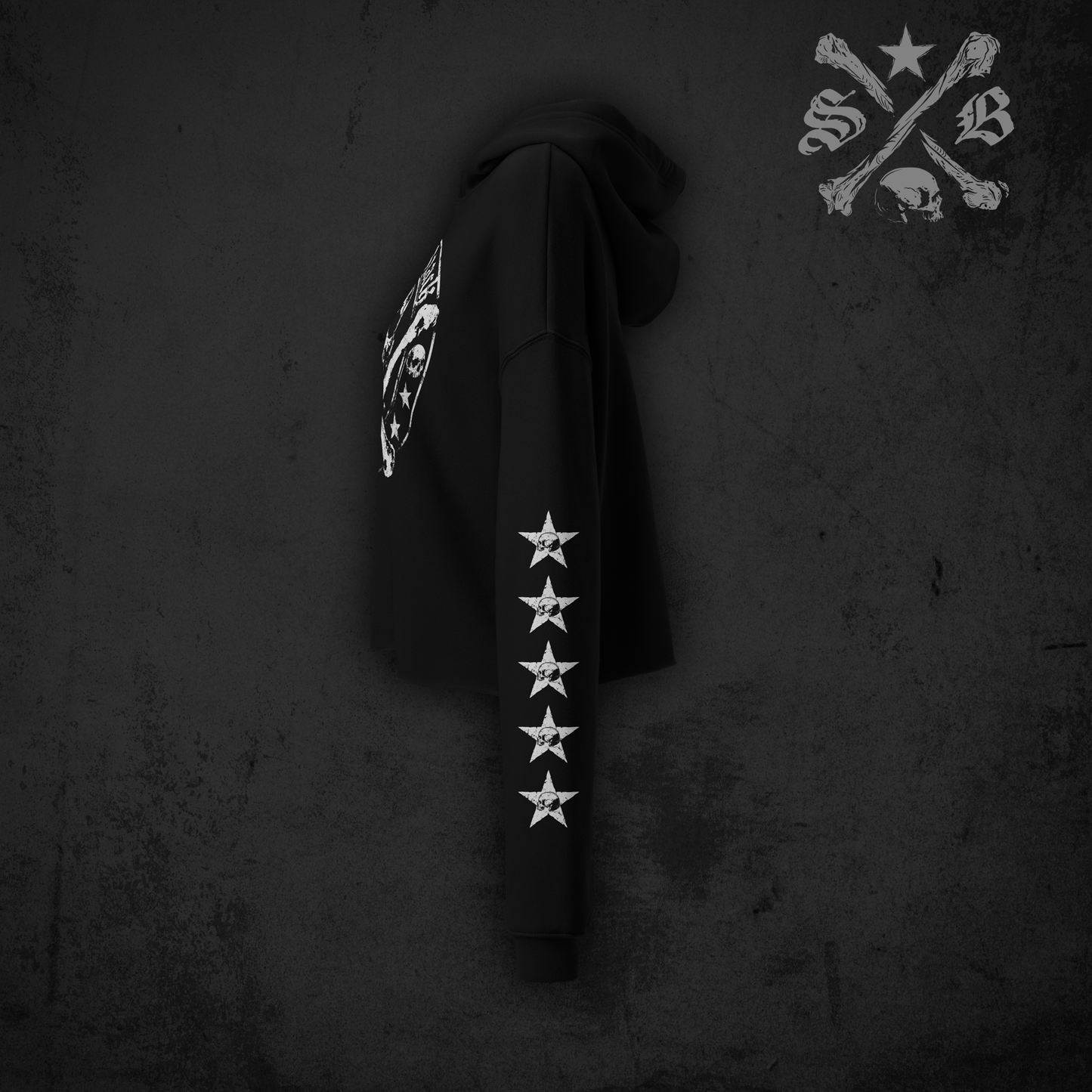 The Crypt Cropped Hoodie