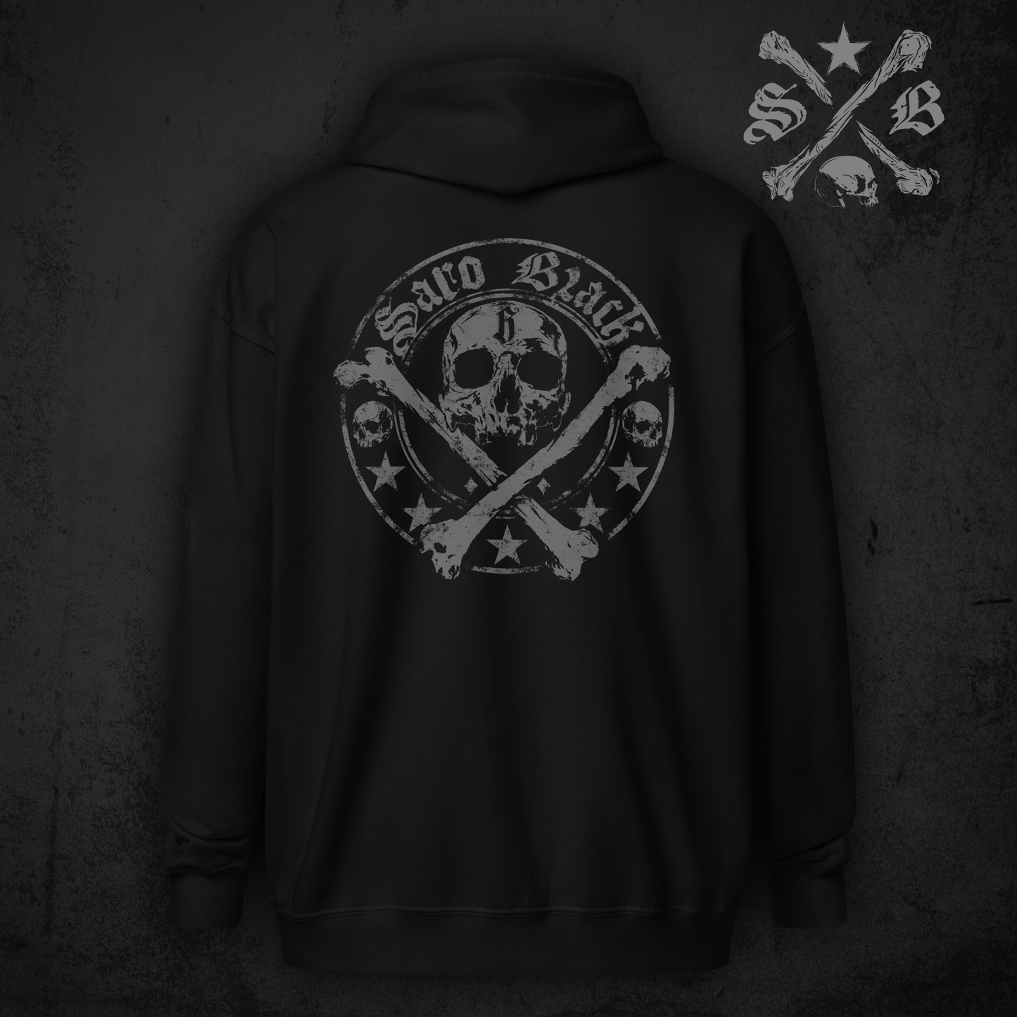 The Crypt zip hoodie