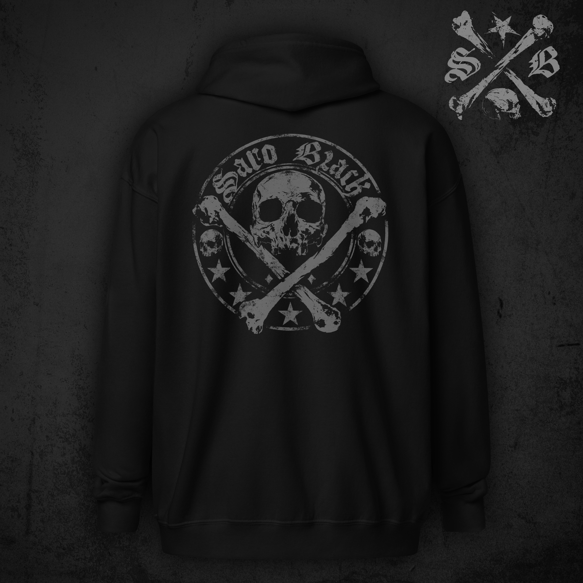 The Crypt zip hoodie