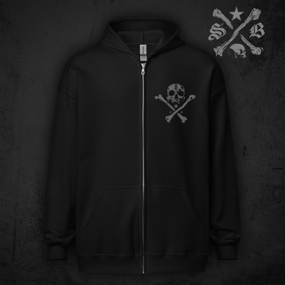 The Crypt zip hoodie