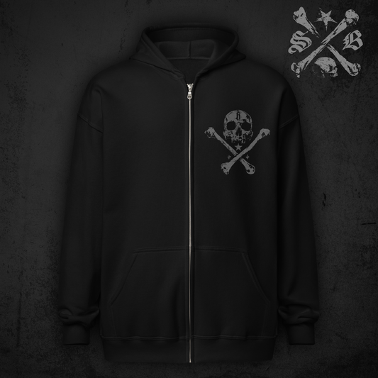 The Crypt zip hoodie