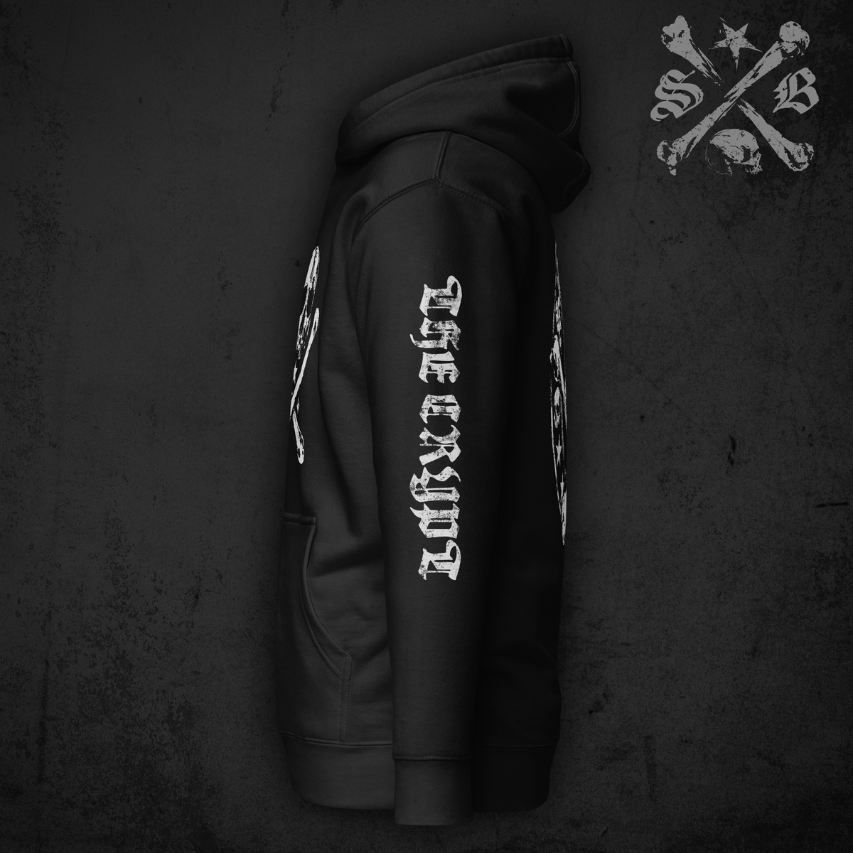 The Crypt Hoodie - Classic White