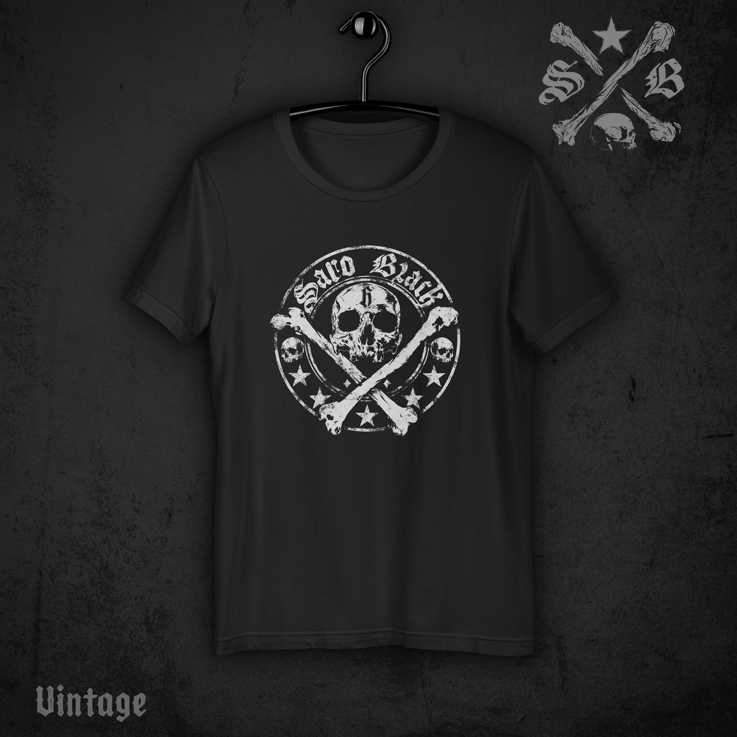 Crypt Tee - Classic White - Rock Graphic T Shirt